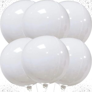 پکیچ 5 عددی اوربز سفید مات+ربان و بست برای نصب