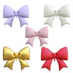 بادکنک فویلی پاپیون رنگ مات